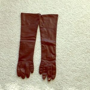 Vintage leather kid gloves